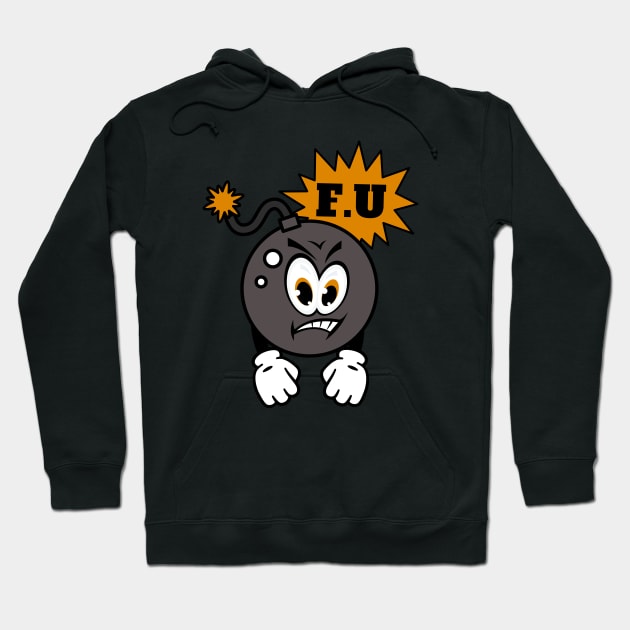 Droppin' F Bombs Hoodie by FullOnNostalgia